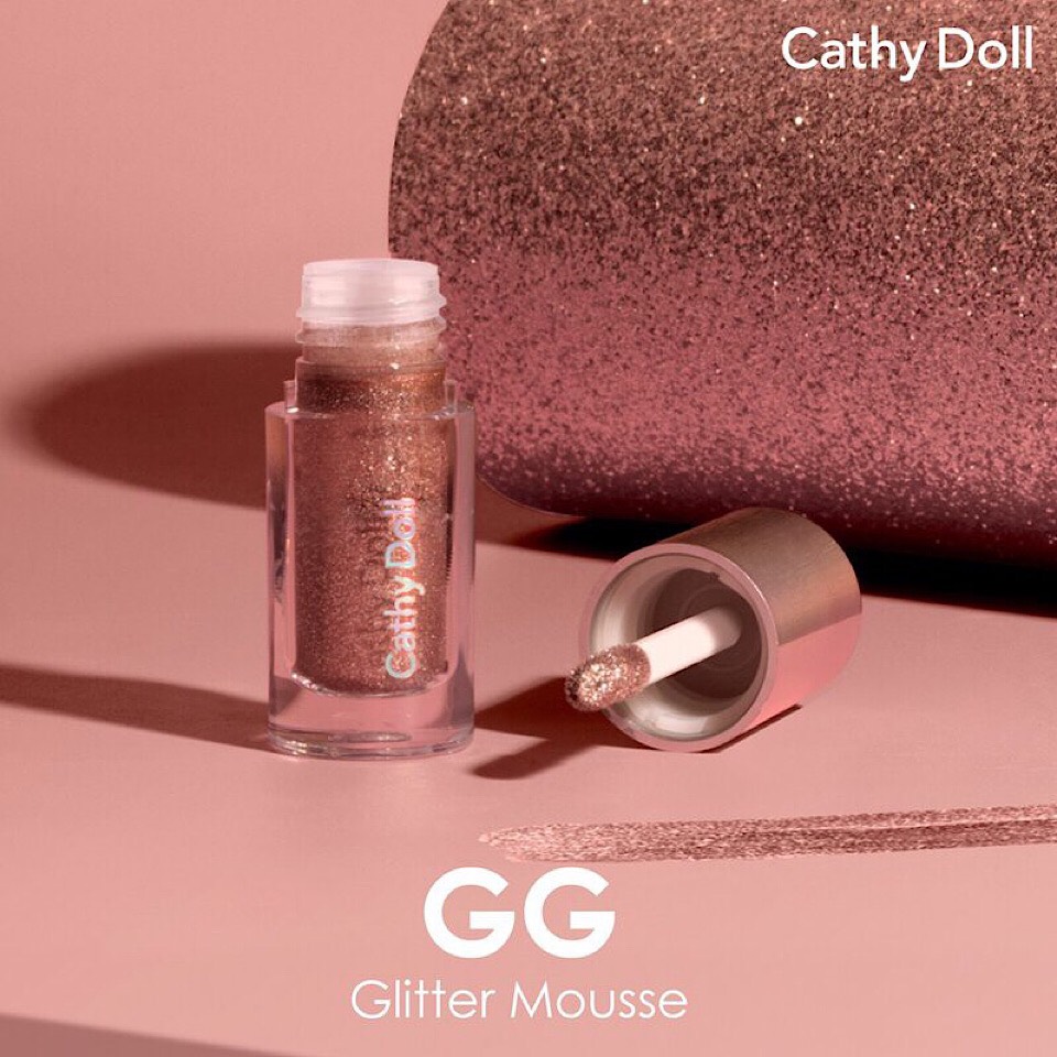 Phấn mắt ánh nhũ Cathy Doll GG Glitter Mousse 2.5g